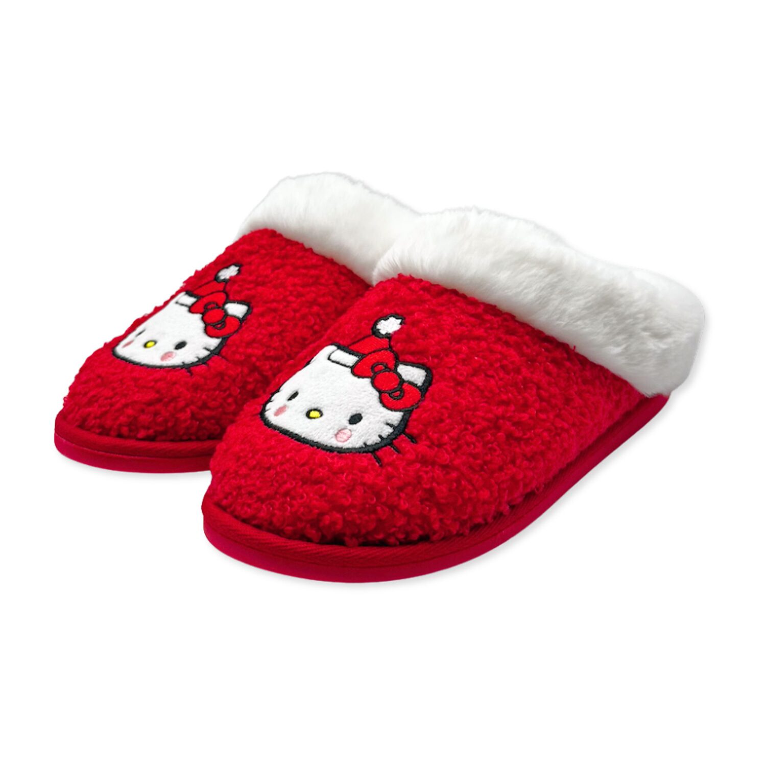 Hello Kitty Holiday Fur Clog Womens Hello Kitty Clog Slippers