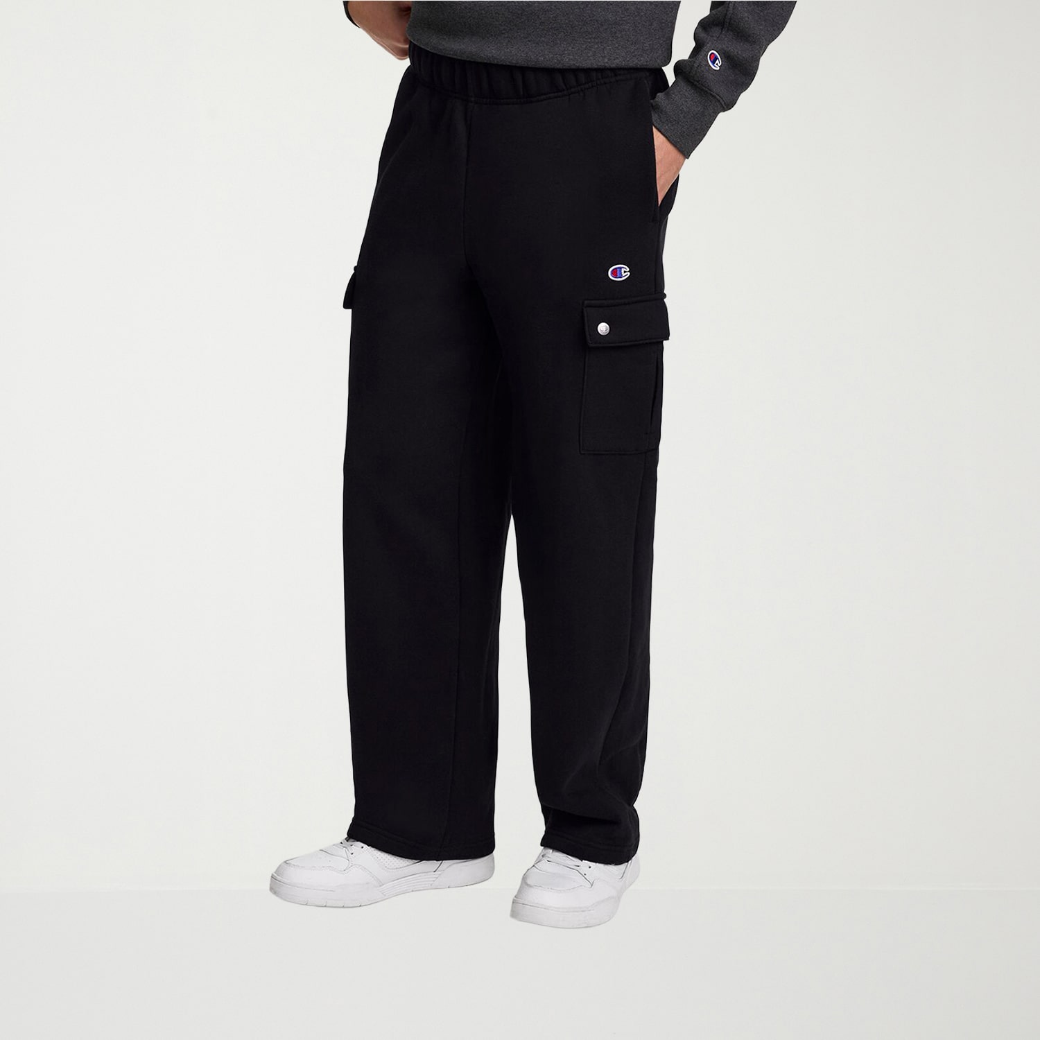 Champion Sweatpants Mens Straight Mid Rise Regular Fit Cargo Pant