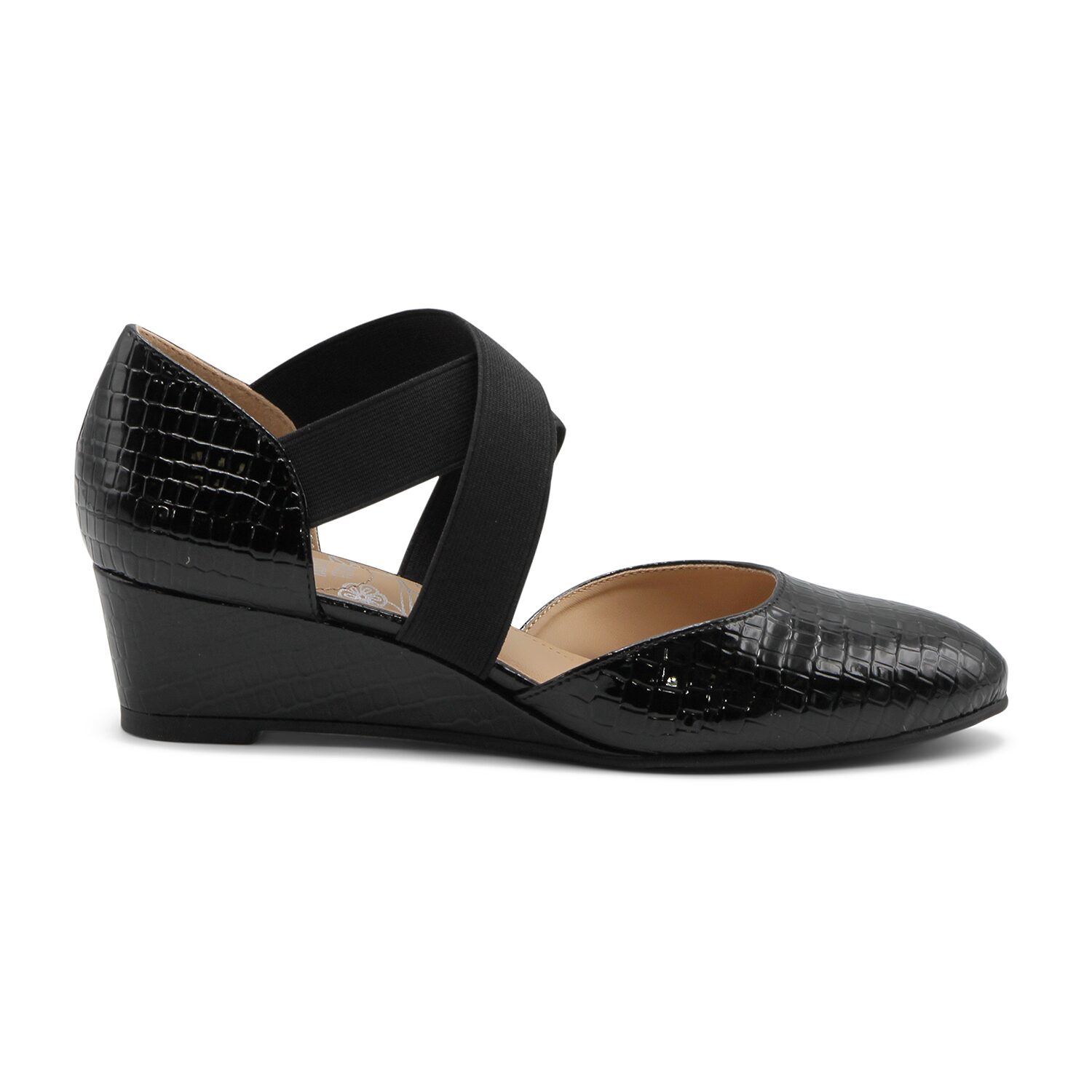 Mootsies Tootsies Mut Kale Womens Almond Closed Toe Wedge Heel Pumps