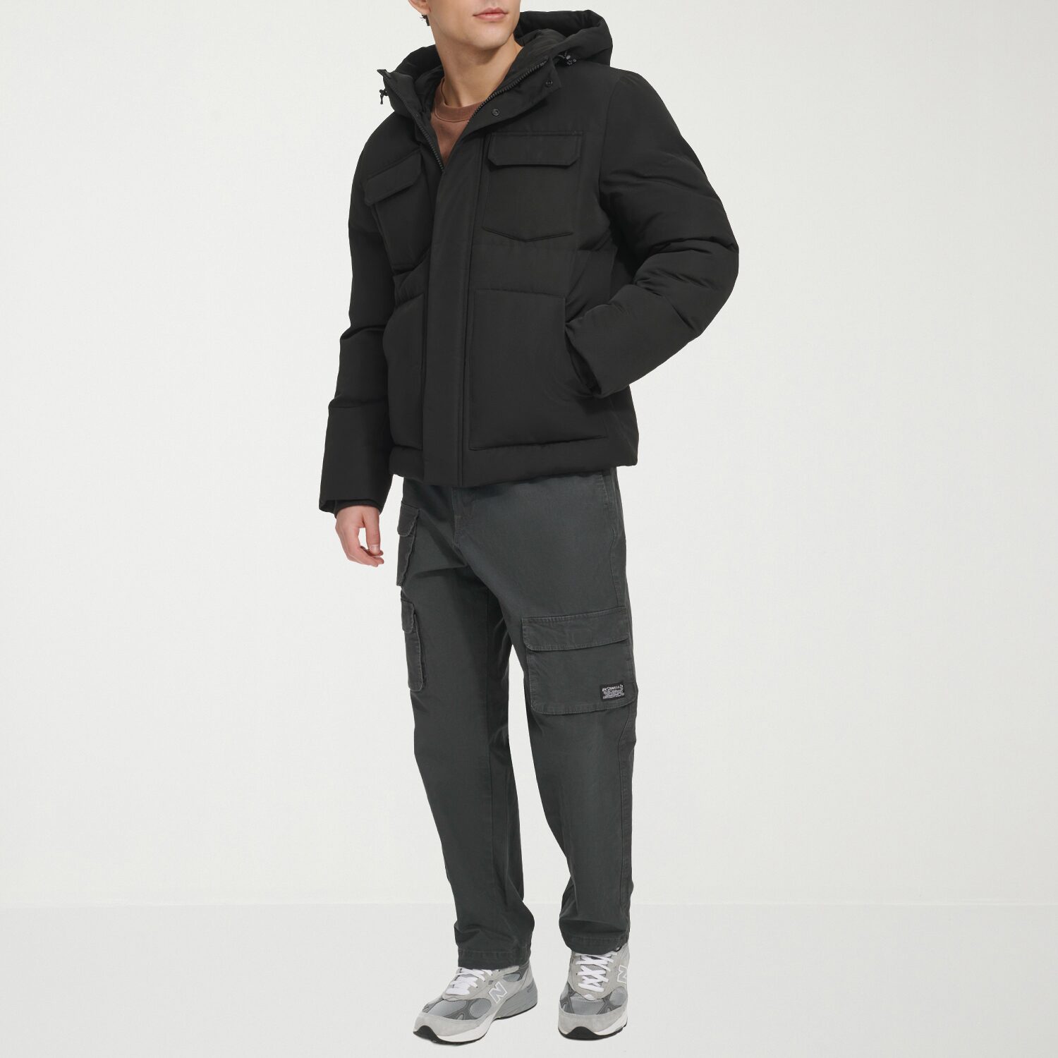 Levi's® Mens Hooded Weather Resistant Heavyweight Puffer Parka