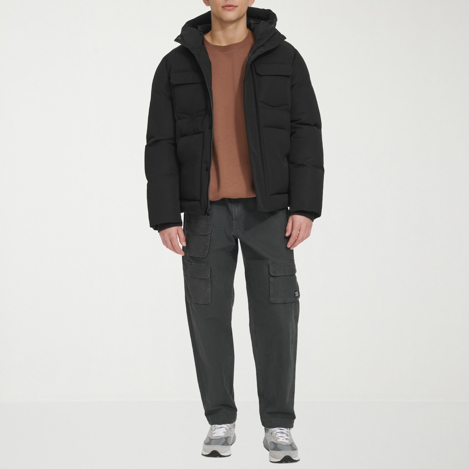 Levi's® Mens Hooded Weather Resistant Heavyweight Puffer Parka