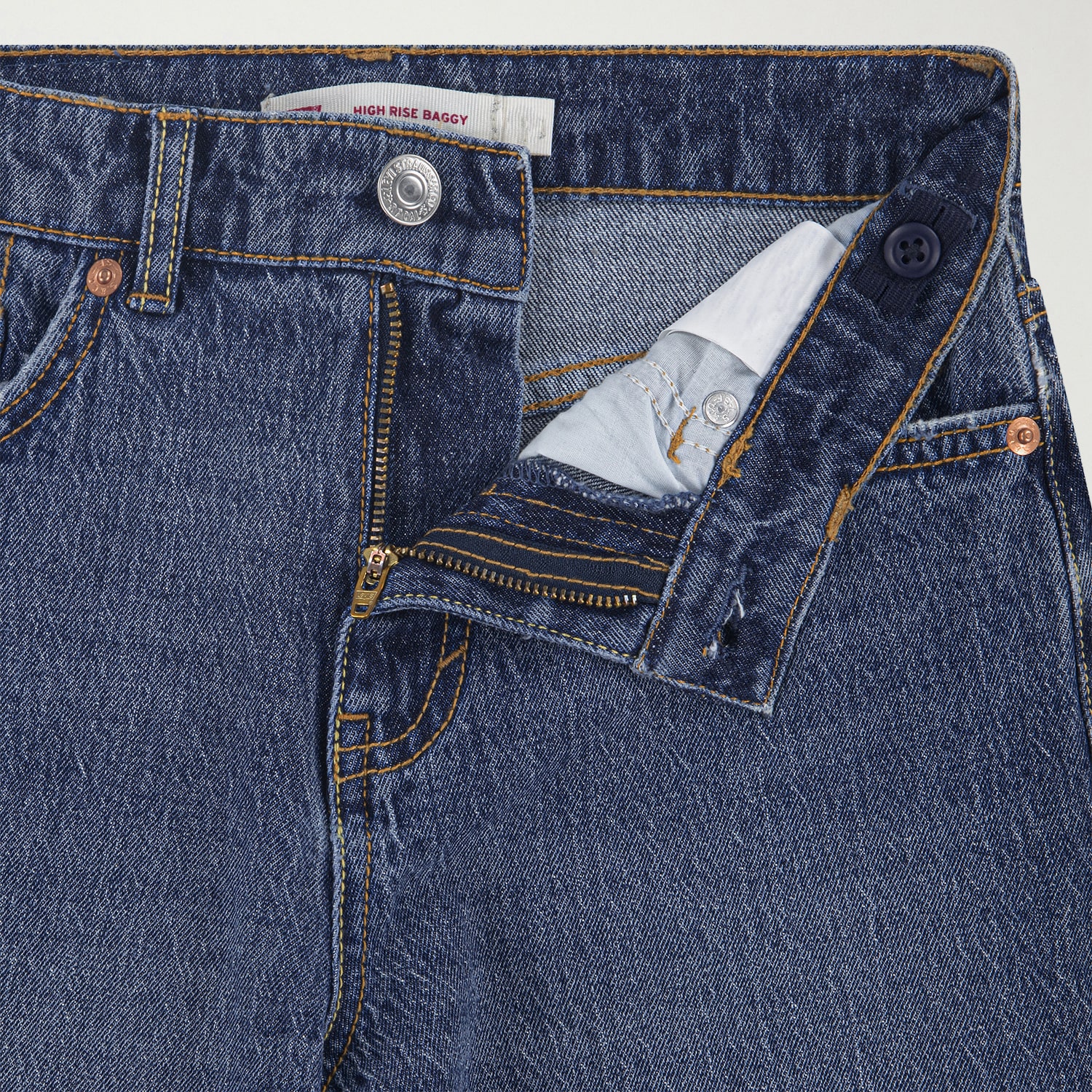Levi's® Big Kid Girls High Rise Baggy Fit Jean