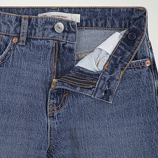 Levi's® Big Kid Girls High Rise Baggy Fit Jean
