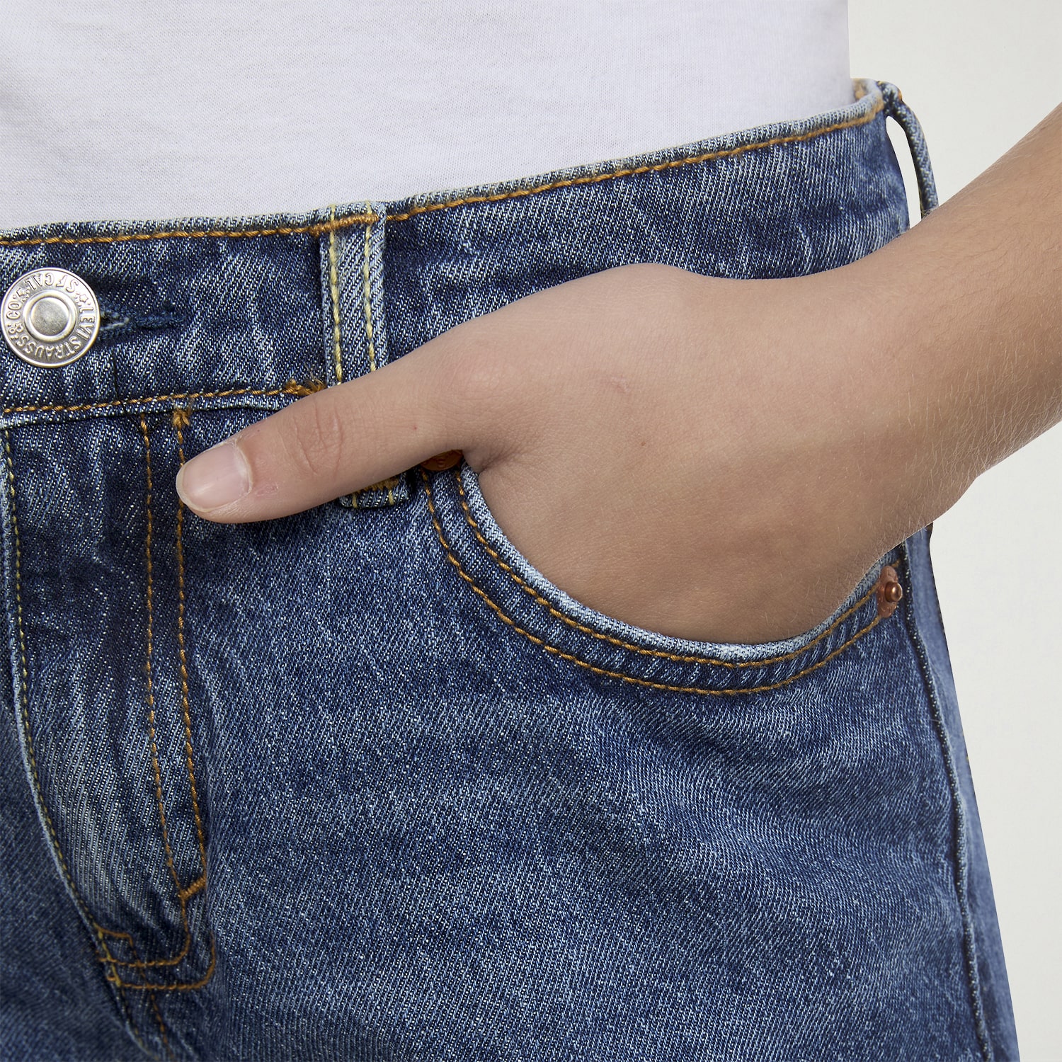 Levi's® Big Kid Girls High Rise Baggy Fit Jean