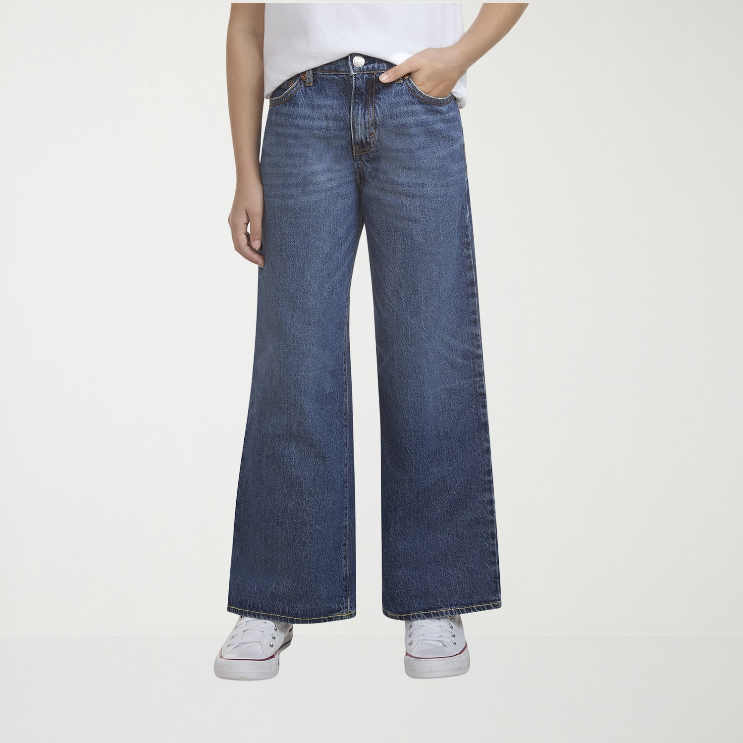 Levi's® Big Kid Girls High Rise Baggy Fit Jean