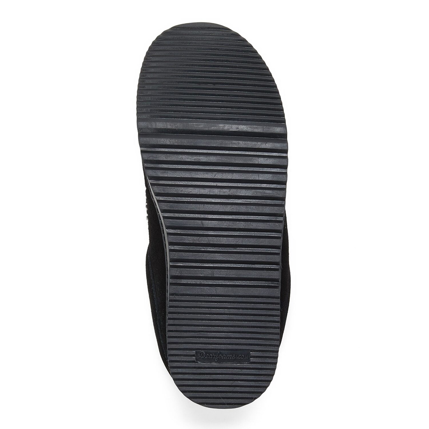 Dearfoams Beckett Genuine Suede Mens Clog Slippers