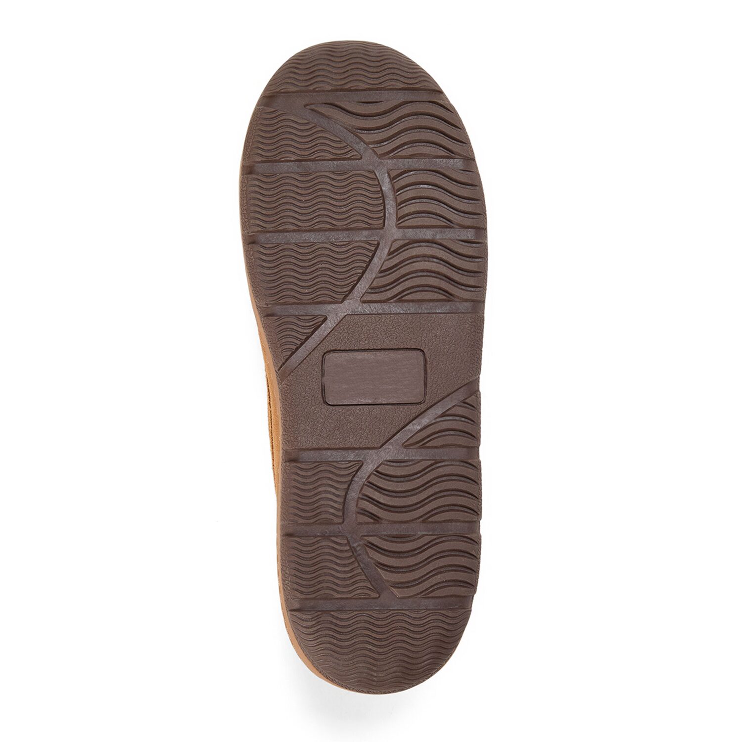 Dearfoams Fitzgerald Genuine Suede Moccasin Mens Slippers