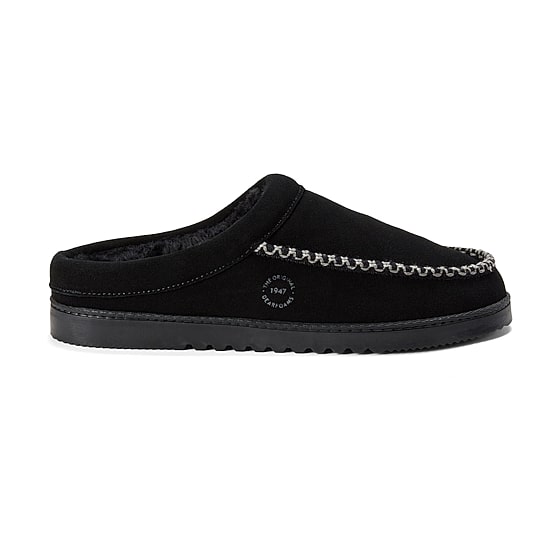 Dearfoams Beckett Genuine Suede Mens Clog Slippers