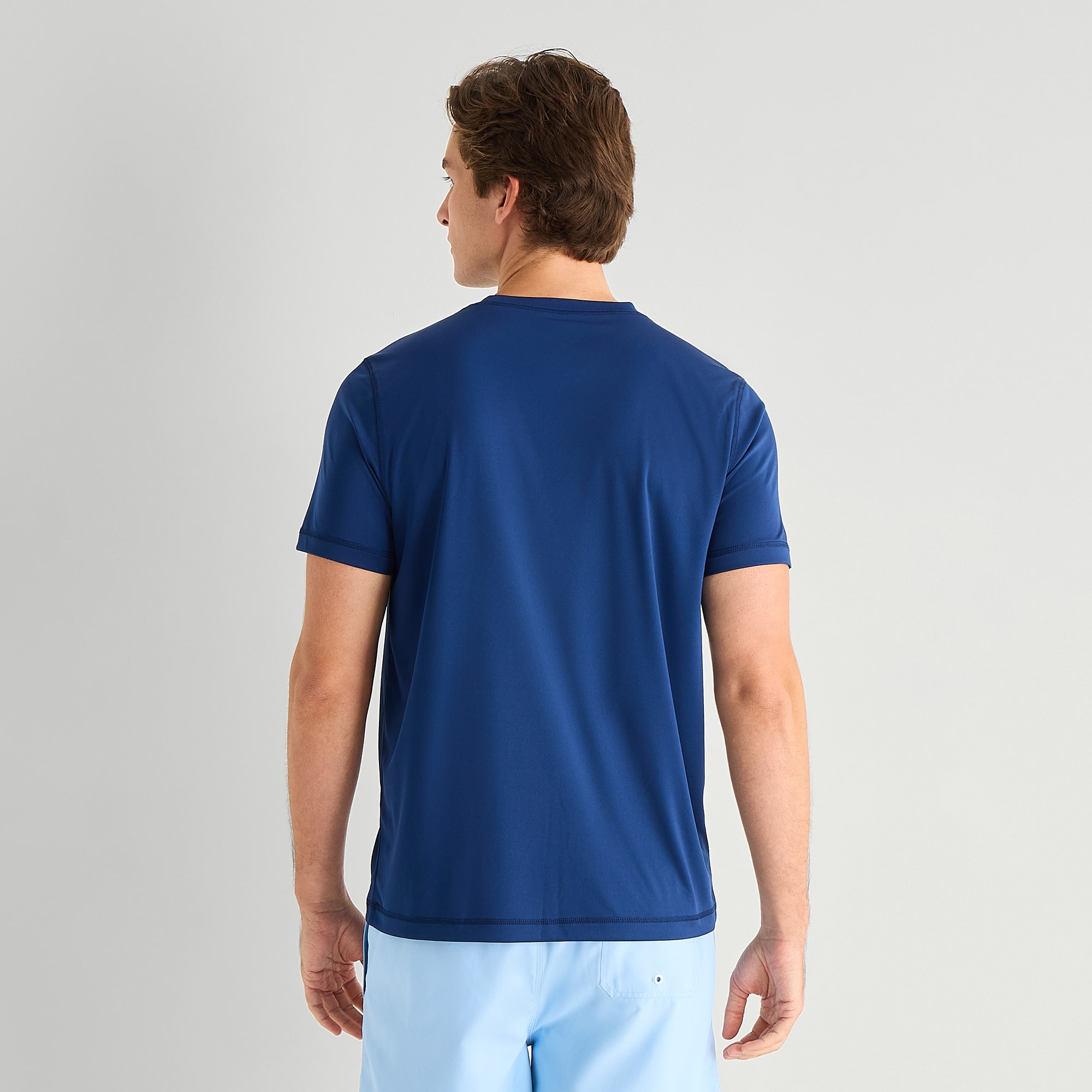 St. John's Bay Mens Short Sleeve Swim Shirt