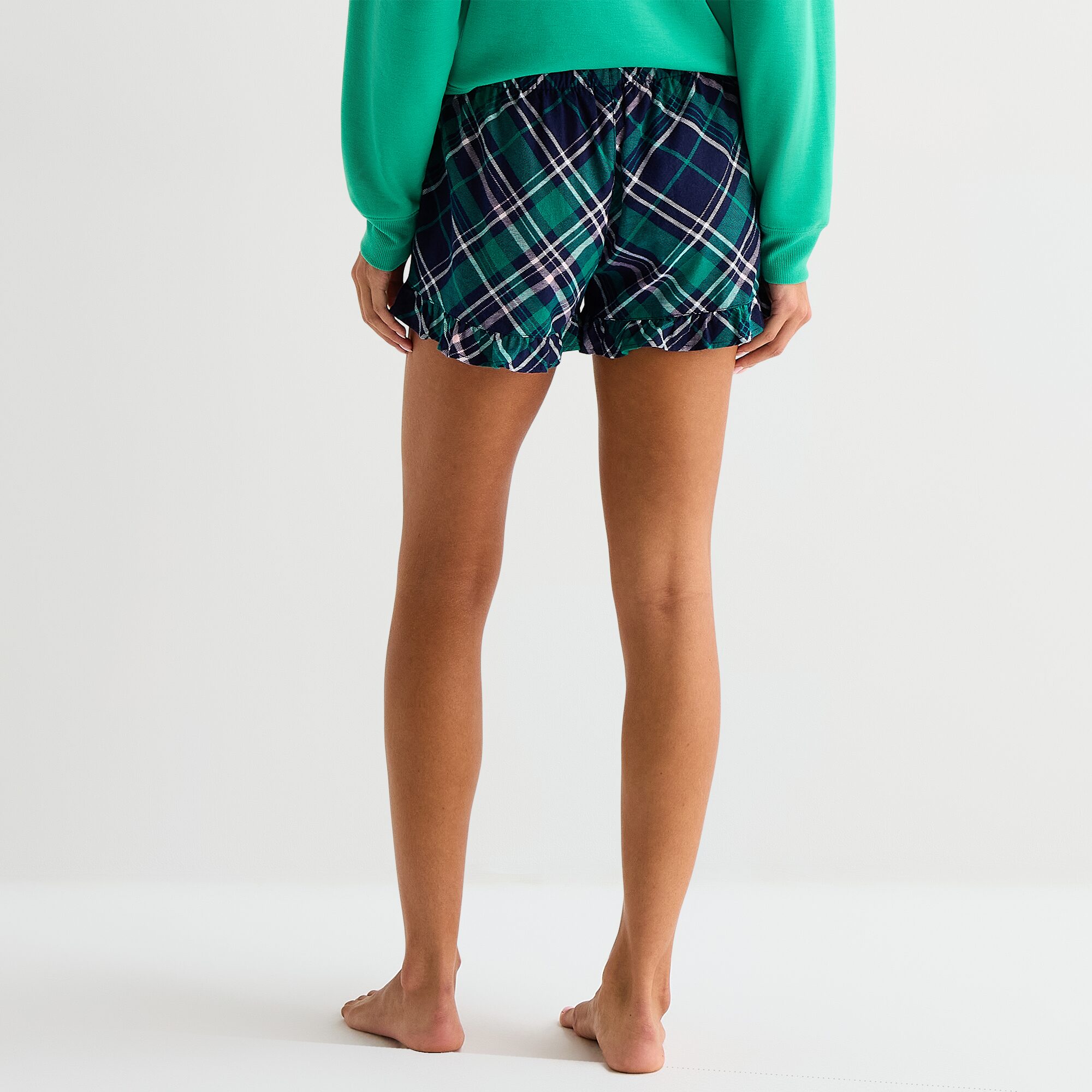 Sleep Chic Womens Flannel Pajama Shorts