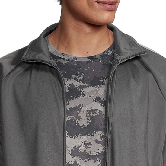 Xersion Mens Mock Neck Long Sleeve Active Quarter-Zip Pullover