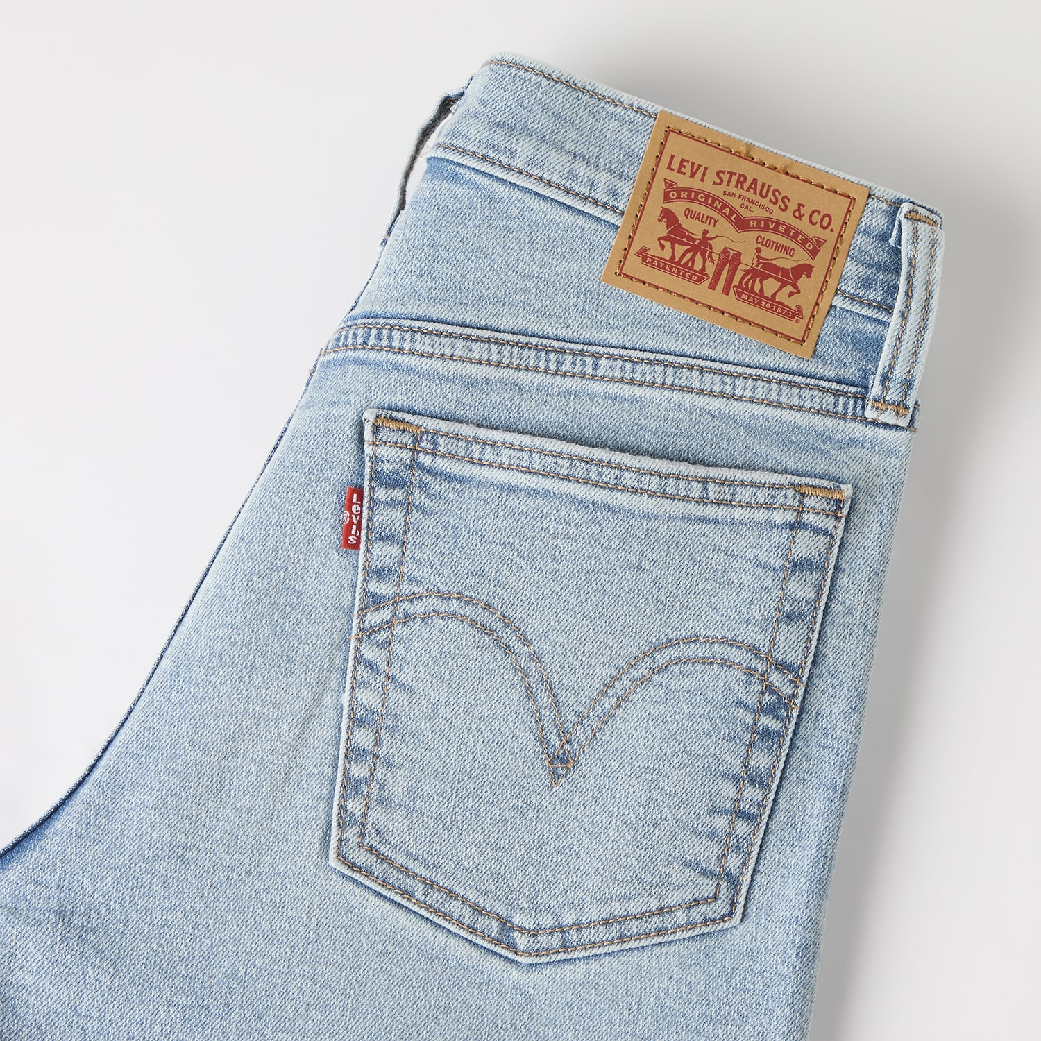 Levi's® Wedgie Straight Womens High Rise Leg Jean