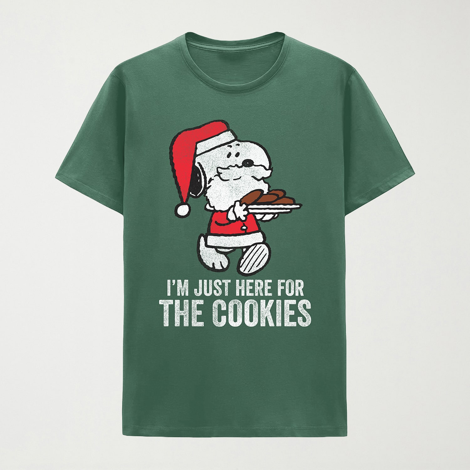 Mens Crew Neck Short Sleeve Classic Fit Peanuts Snoopy Big and Tall Graphic T-Shirt