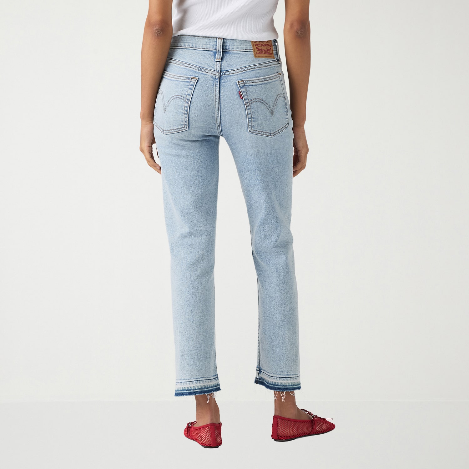 Levi's® Wedgie Straight Womens High Rise Leg Jean