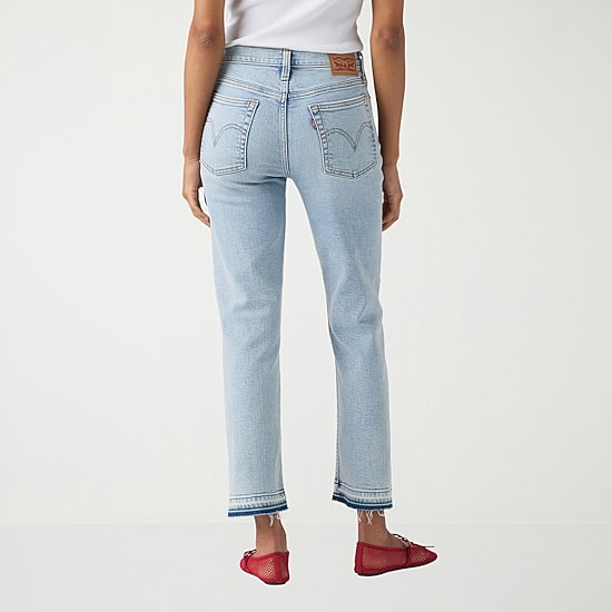 Levi's® Wedgie Straight Womens High Rise Straight Leg Jean