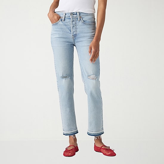 Levi's® Wedgie Straight Womens High Rise Straight Leg Jean