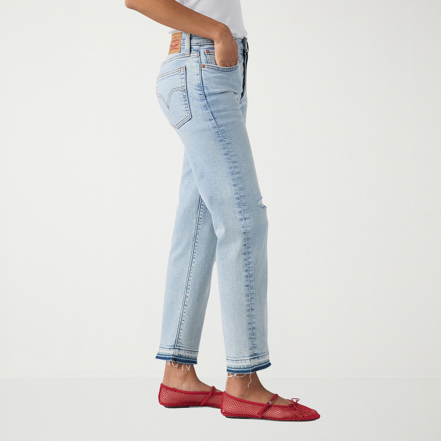 Levi's® Wedgie Straight Womens High Rise Leg Jean