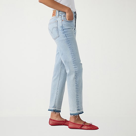 Levi's® Wedgie Straight Womens High Rise Straight Leg Jean