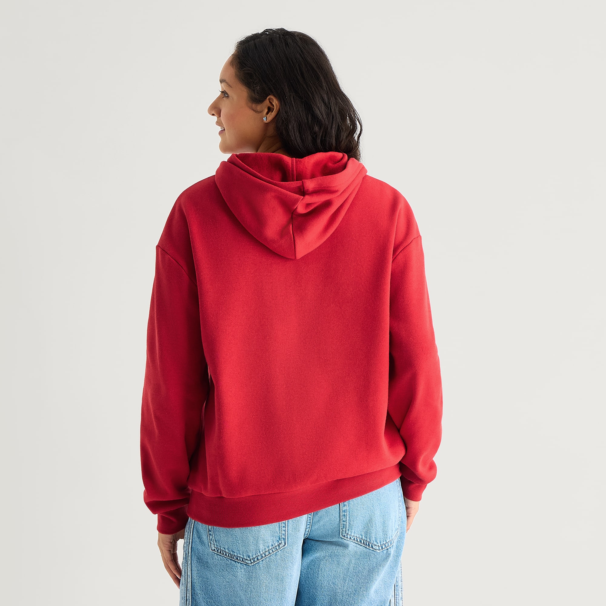Minnie Mouse Hoodie Womens Juniors Long Sleeve Fleece