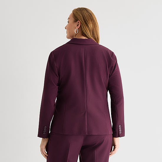 Liz Claiborne Kate Womens Plus Classic Fit Blazer