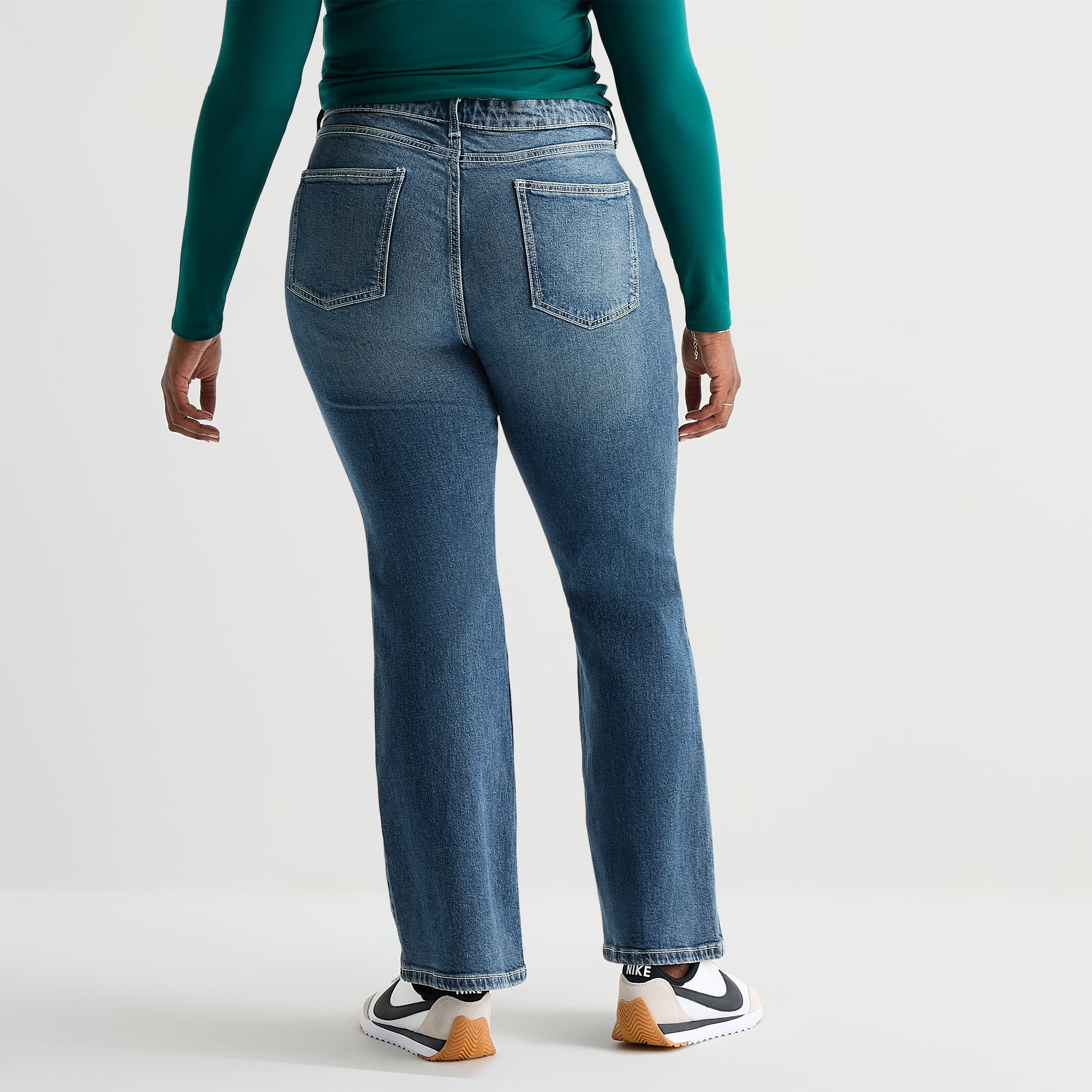Arizona Womens Juniors Plus Low Rise Skinny Fit Jean
