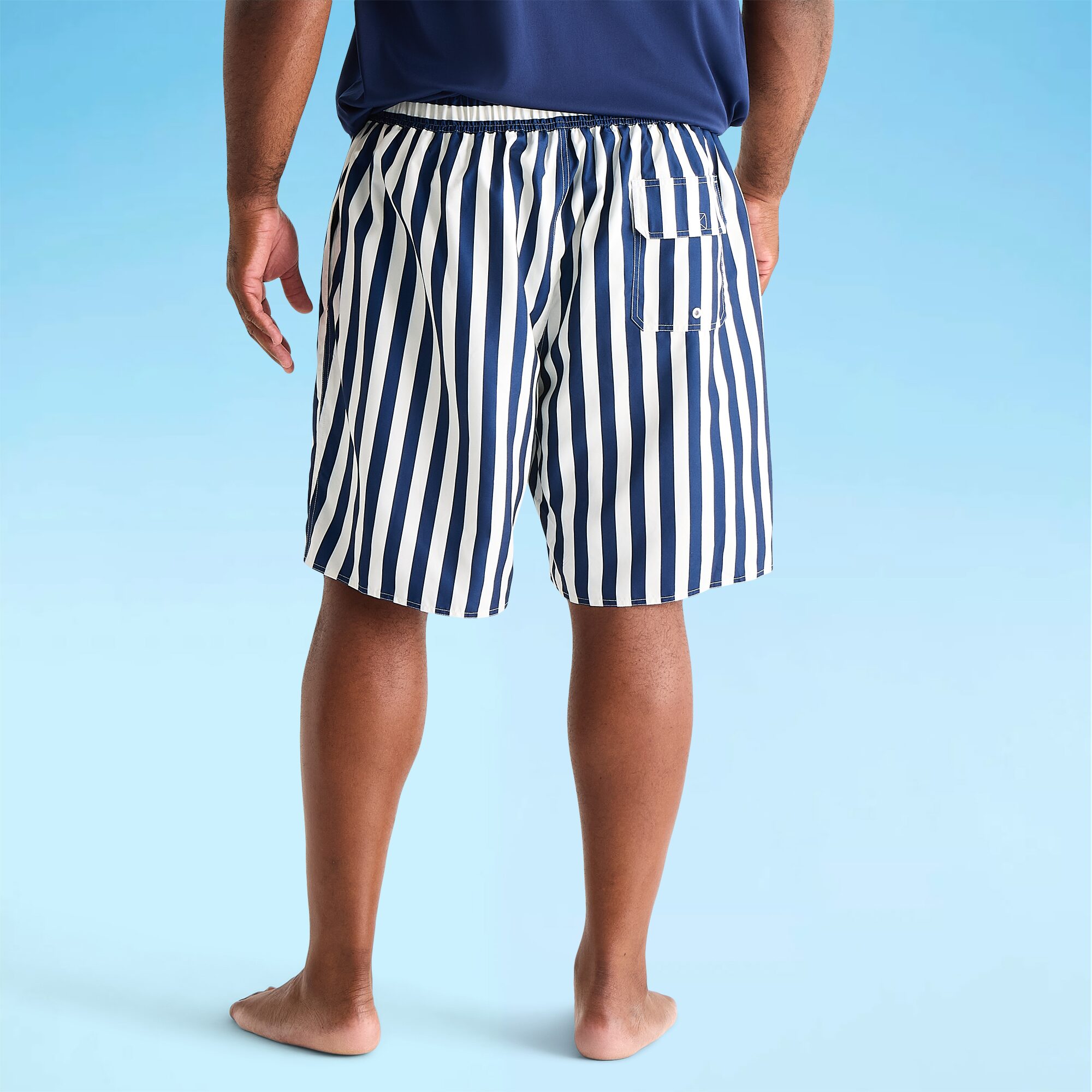 St. John's Bay Mens 10" Geo Linear Big and Tall Board Shorts