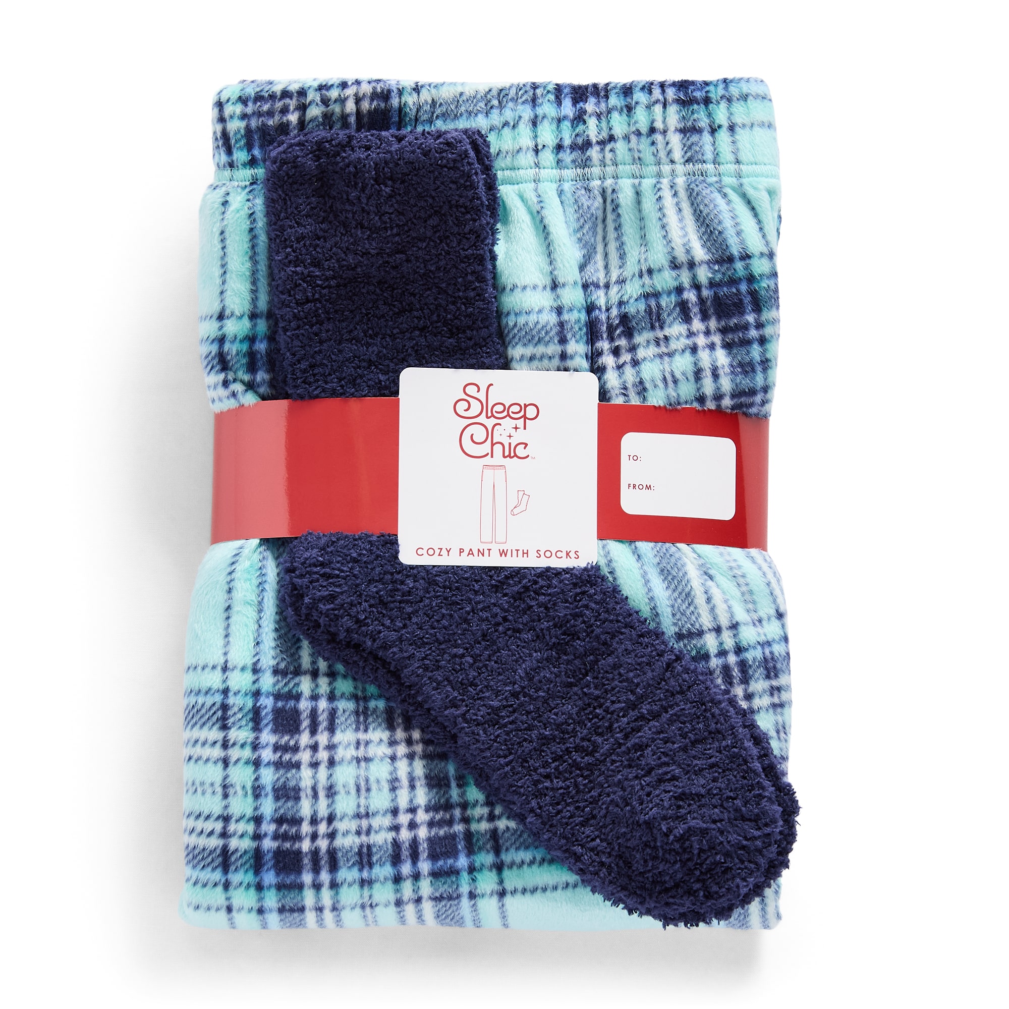 Sleep Chic Womens Fleece 2-pc. Pajama Pants