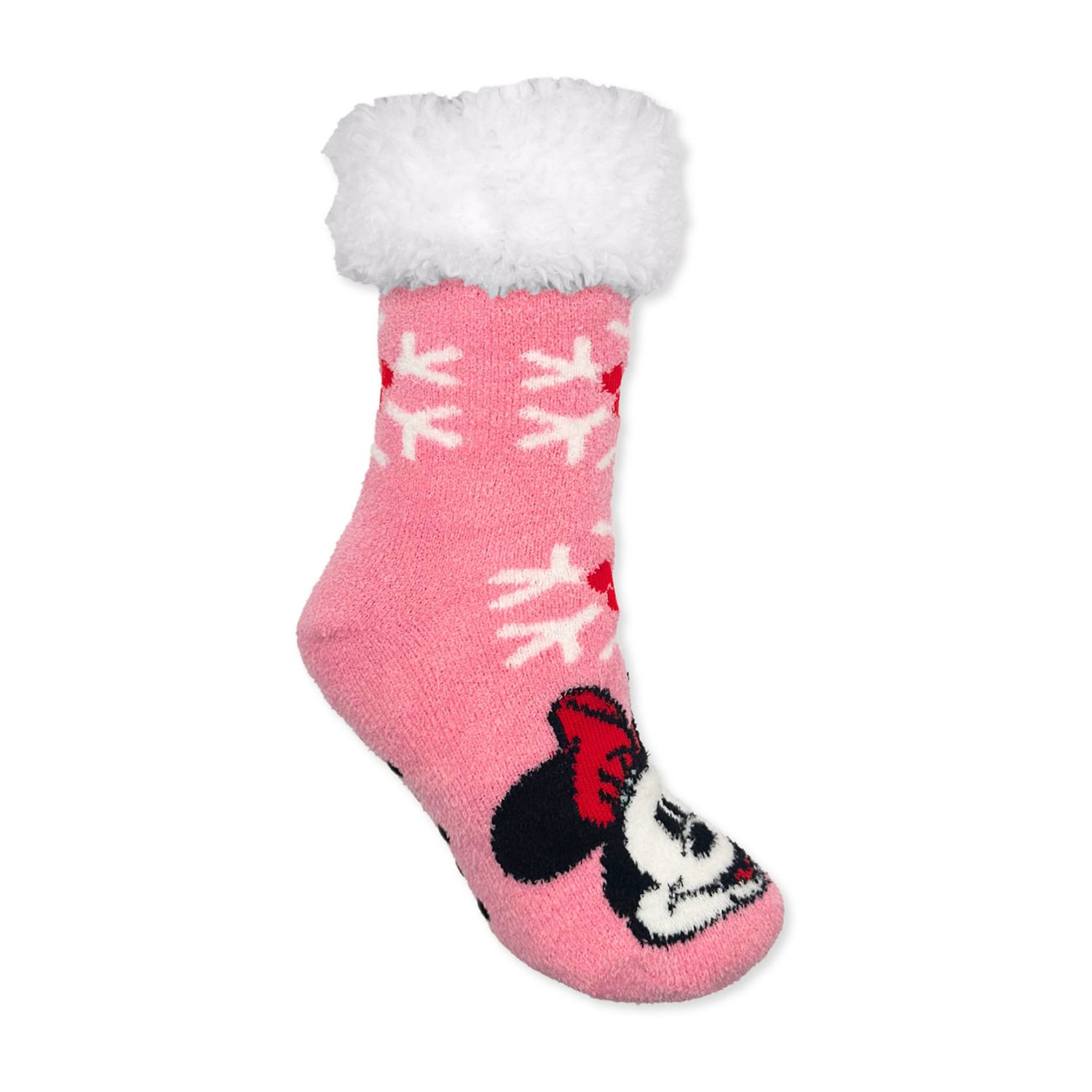 Womens Multi-Pack 1 Pair Minnie Mouse Slipper Socks