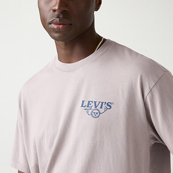 Levi's® Mens Crew Neck Short Sleeve Regular Fit Graphic T-Shirt