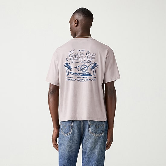 Levi's® Mens Crew Neck Short Sleeve Regular Fit Graphic T-Shirt