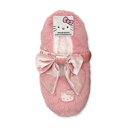 Licensed Properties Womens Multi-pack 1 Pair Hello Kitty Slipper Socks In Pink