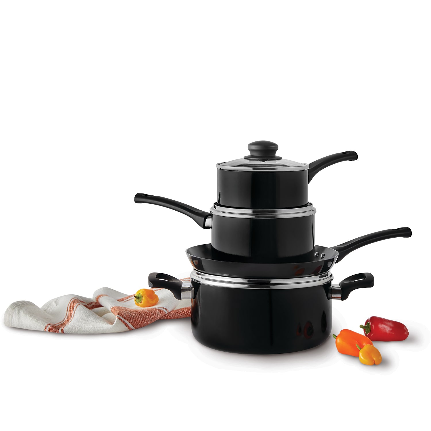 Cooks Ceramic 7-pc. Cookware Set