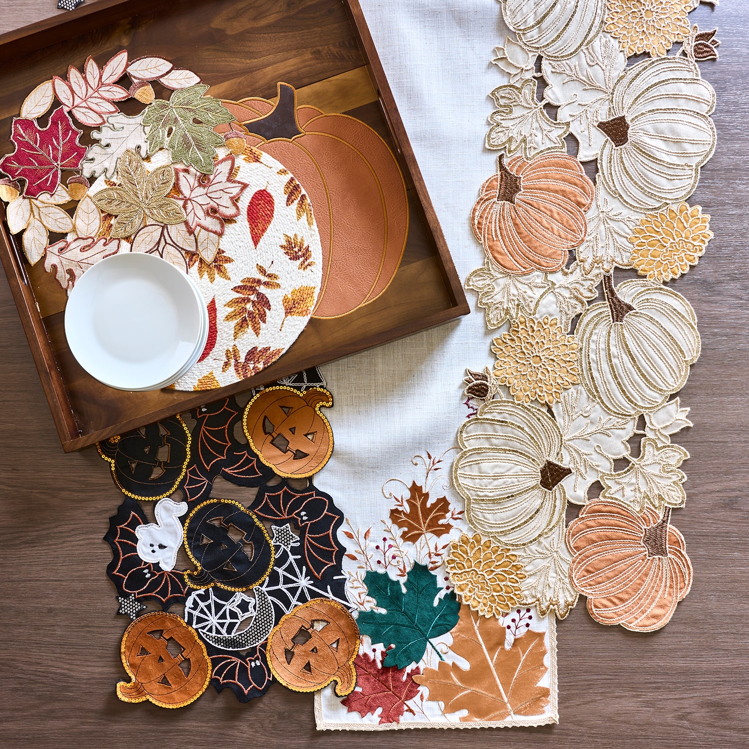 Homewear Harvest Pumpkin Darla Placemat