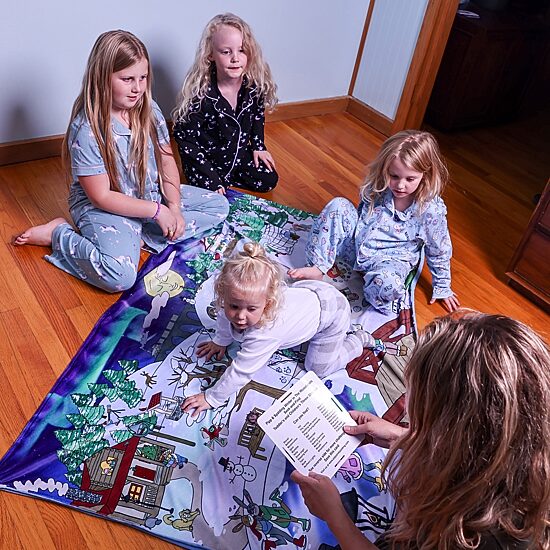 3 Stories Trading Company Fun Time With Grandma Seek And Find 2-pc. Blanket