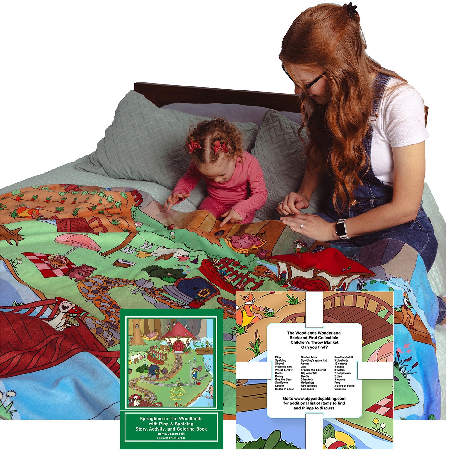 3 Stories Trading Company Fun Time With Grandma Seek And Find Experience Unisex 3-pc. Baby Gift Set
