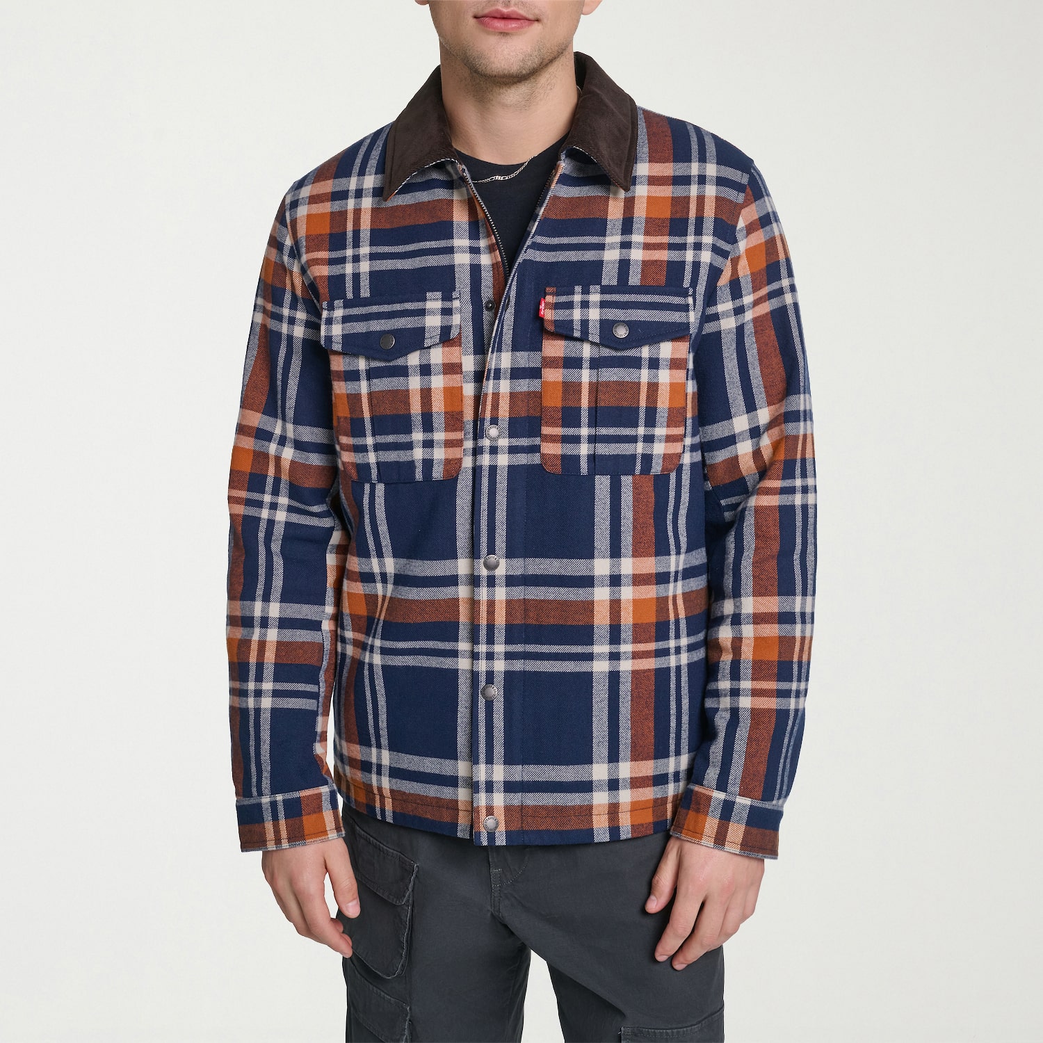 Levi's® Mens Sherpa Lined Midweight Shirt Jacket