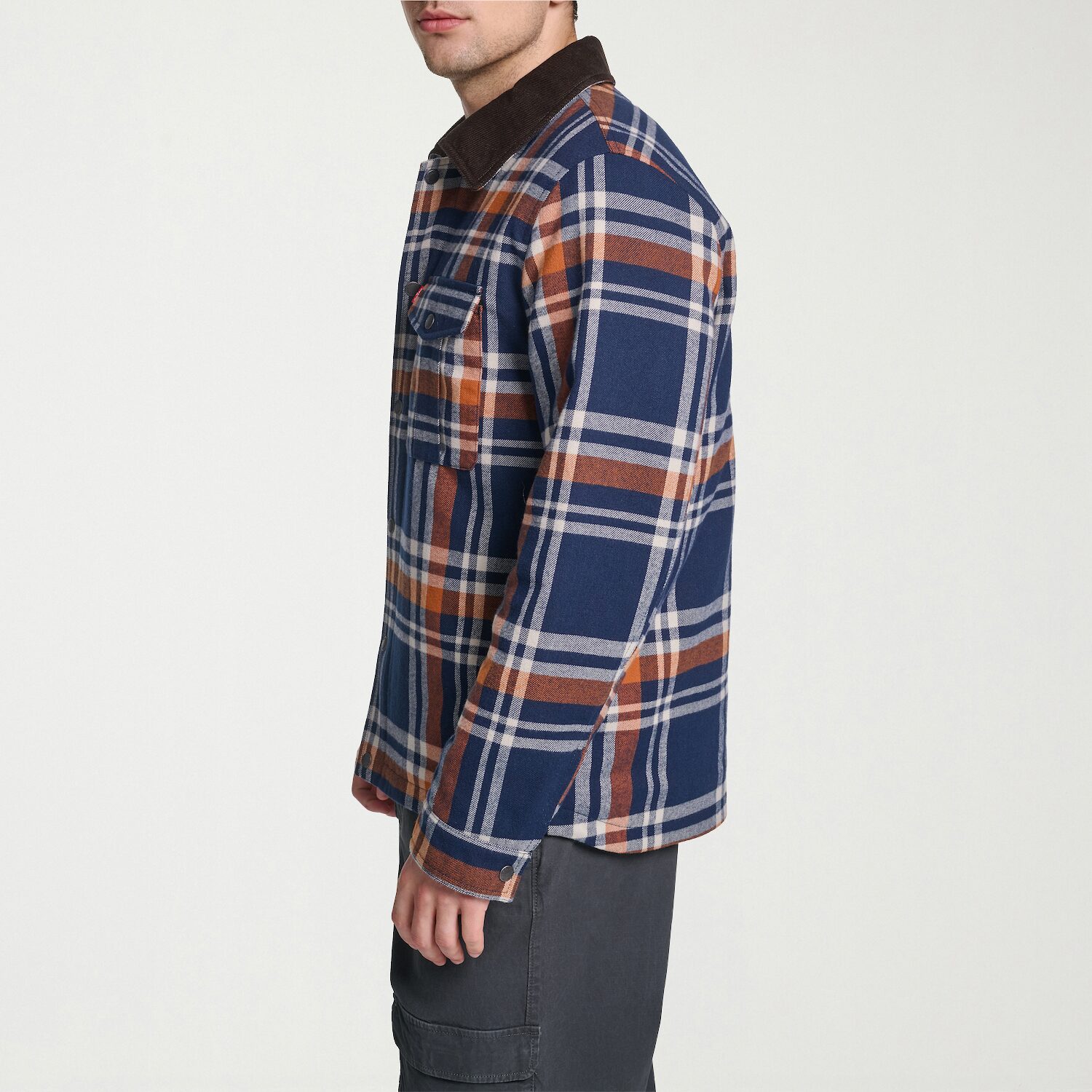 Levi's® Mens Sherpa Lined Midweight Shirt Jacket