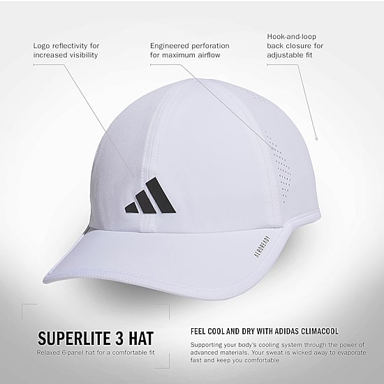adidas Superlite 3 Mens Baseball Cap