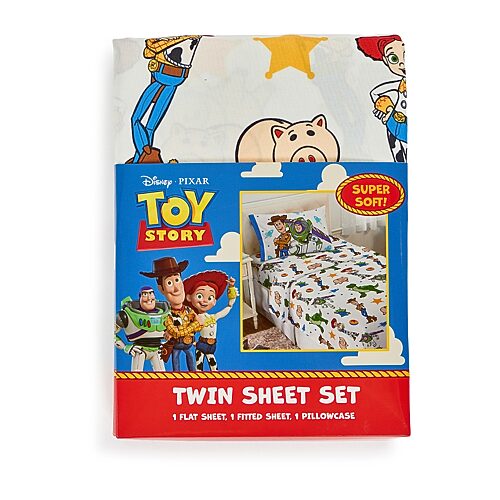 Disney Collection Ultimate Duo Patchwork Toy Story Sheet Set, One Size, White