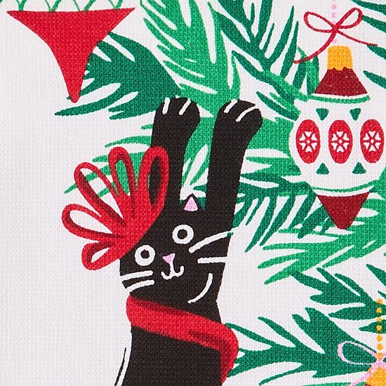 North Pole Trading Co. Merry Catmas 2-pc. Kitchen Towel Set