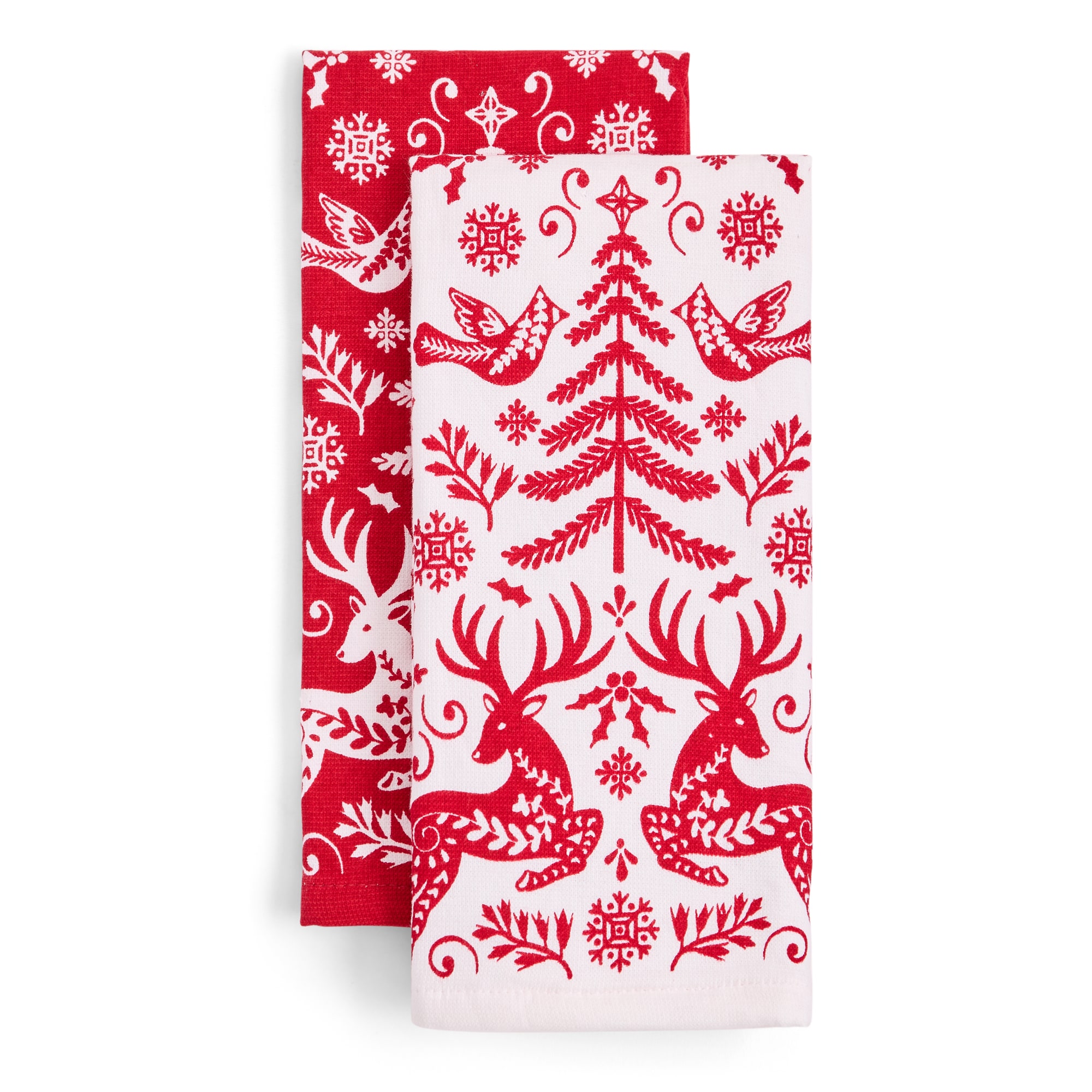 North Pole Trading Co. Nordic Noel 2-pc. Kitchen Towel Set