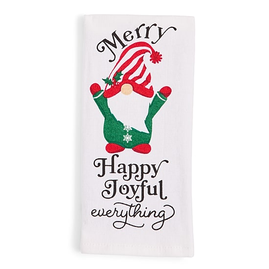 North Pole Trading Co. Jolly Gnome 2-pc. Kitchen Towel Set