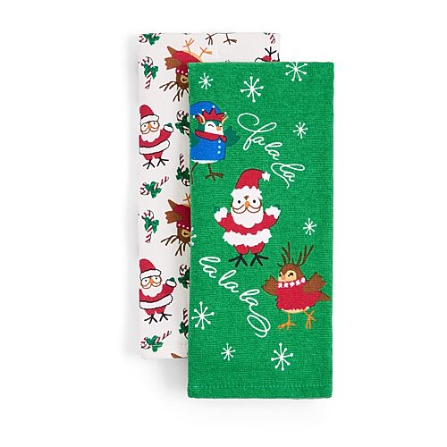 North Pole Trading Co . Falala 2-pc. Kitchen Towel Set In Multiple Colors