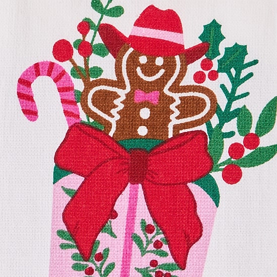 North Pole Trading Co. Howdy Holidays  2-pc. Kitchen Towel Set