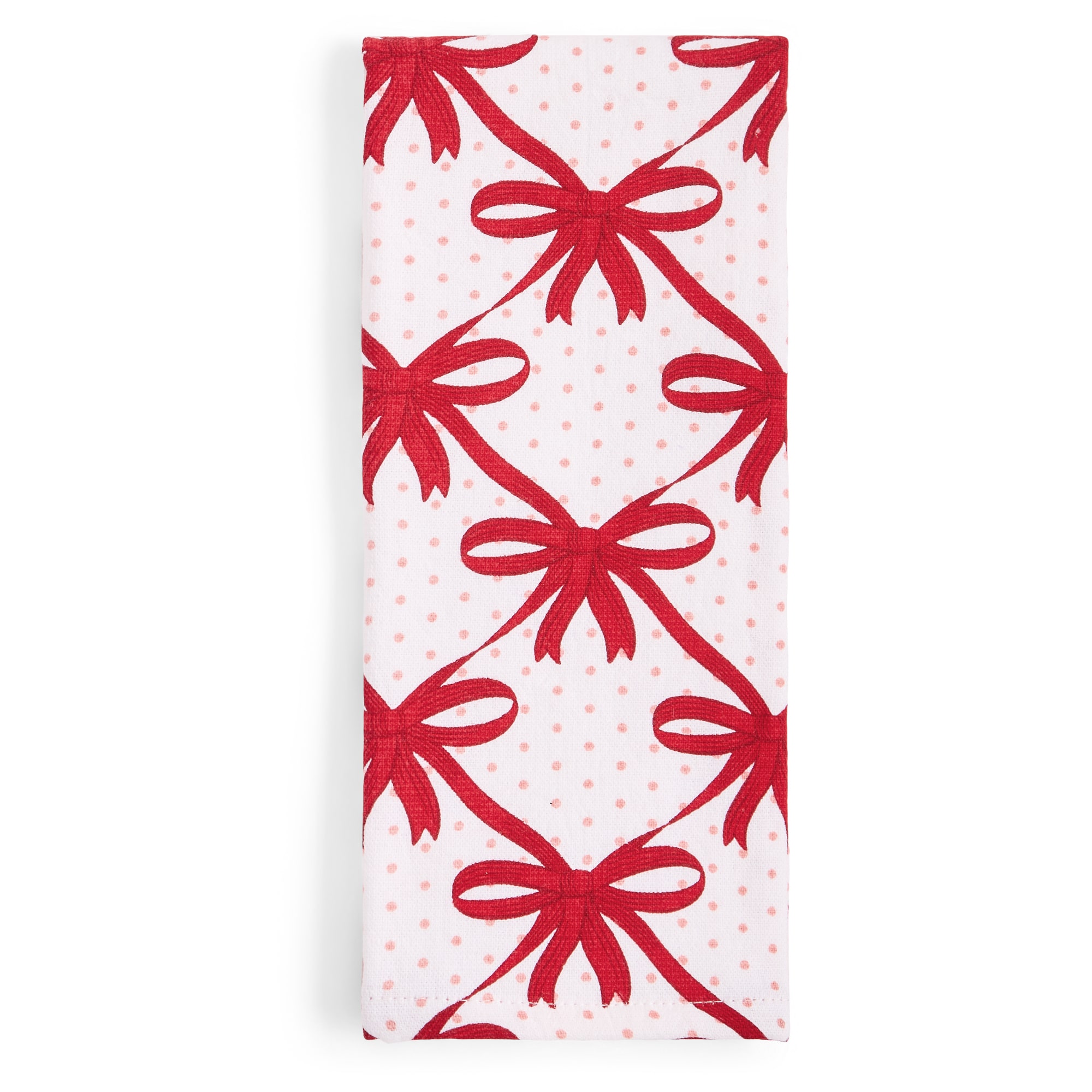 North Pole Trading Co. Holiday Bows 2-pc. Kitchen Towel Set