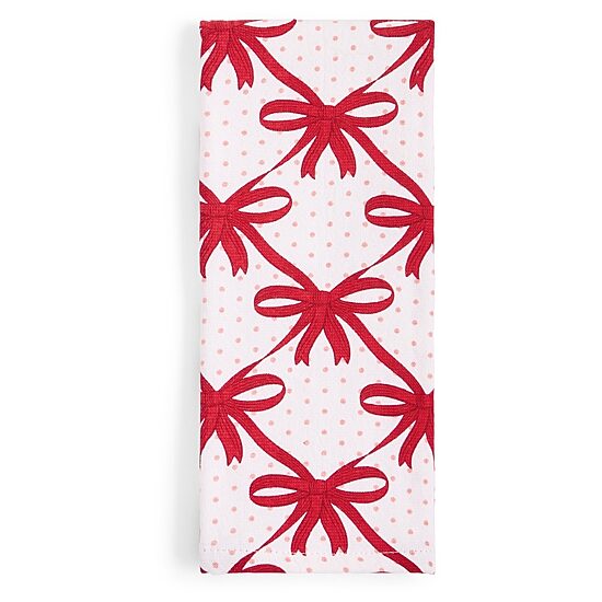 North Pole Trading Co. Holiday Bows 2-pc. Kitchen Towel Set
