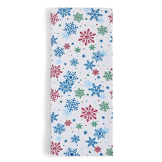 North Pole Trading Co. Snowmans Wish  2-pc. Kitchen Towel Set