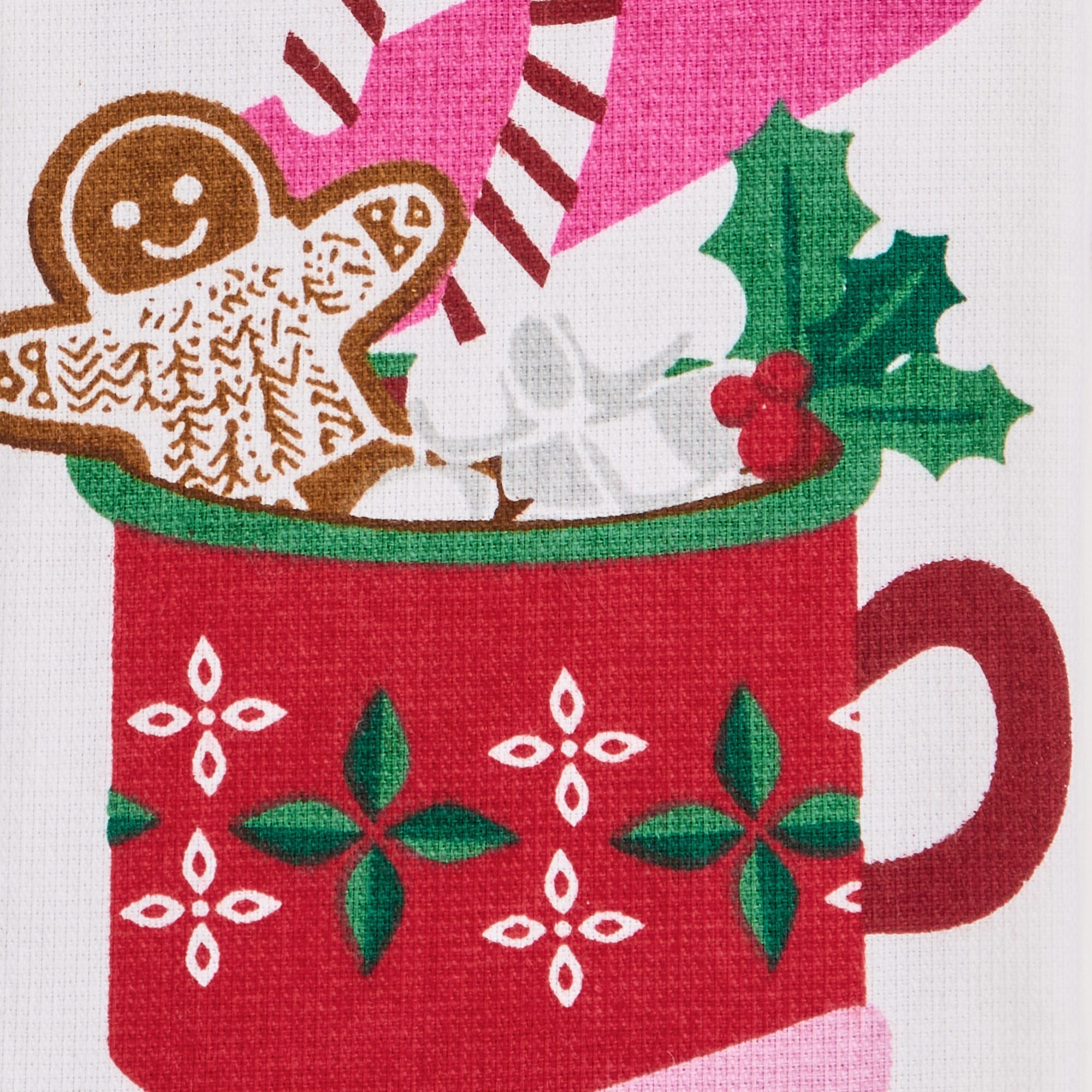North Pole Trading Co. Peppermint 2-pc. Kitchen Towel Set