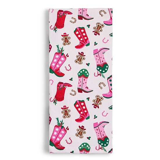 North Pole Trading Co. Howdy Holidays  2-pc. Kitchen Towel Set