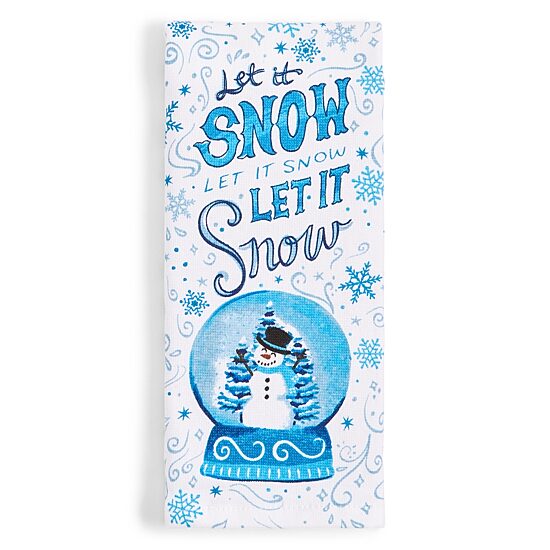 North Pole Trading Co. Let it Snow 2-pc. Kitchen Towel Set